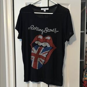 Rolling Stones Black Graphic T-Shirt